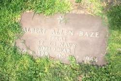 Albert Allen “Boss” Baze 