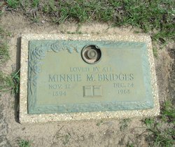 Minnie M. <I>Bonner</I> Bridges 