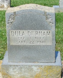 Robey T “Dula” Durham 