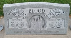 Ivy Elizabeth <I>Child</I> Blood 