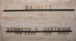 Gertrude <I>German</I> Barrett 