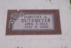Dorothy A Dutemeyer 