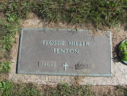 Flossie <I>Miller</I> Fenton 