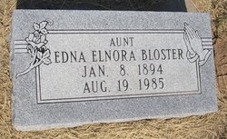Edna Elnora Bolster 