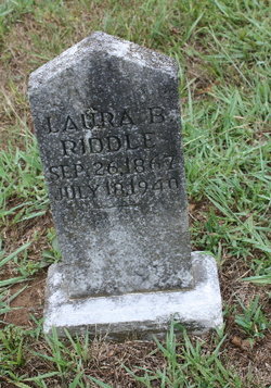 Laura Belle <I>Daniel</I> Riddle 