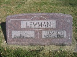 Elizabeth Jane <I>Newton</I> Lewman 