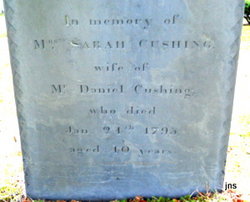 Sarah <I>Lincoln</I> Cushing 