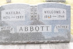 Welcome Alfred Abbott 