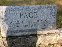 Alice G <I>Major</I> Page 