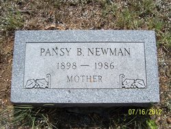 Pansey B. <I>Russell</I> Newman 