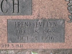 Irene Evelyn <I>Riddle</I> Rich 