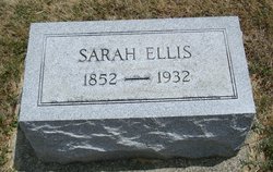 Sarah <I>Gray</I> Ellis 