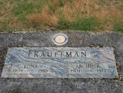 Rev Archie Raymond Kauffman 