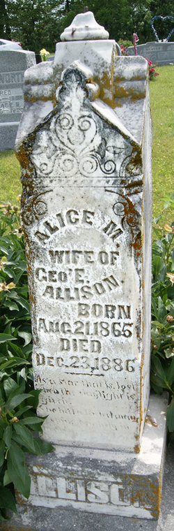 Alice M. <I>Lyon</I> Allison 