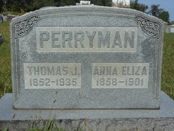 Anna Eliza <I>Nunn</I> Perryman 