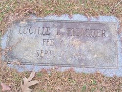 Lucille “Lizzie” <I>Tuggle</I> Fletcher 