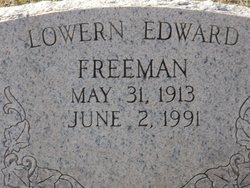 Lowern Edward Freeman 