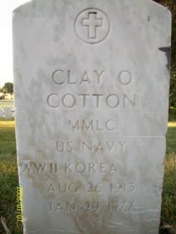 CPO Clay Oscar Cotton 