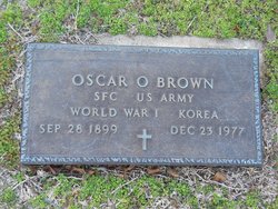 Oscar Oswald “Bill” Brown 