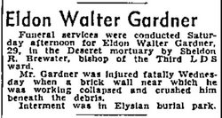 Eldon Walter Gardner 