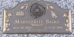 Marguerite E. “Maggie” <I>Lashbrook</I> Baird 