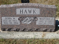 Martha Jewell <I>Griffitts</I> Hawk 