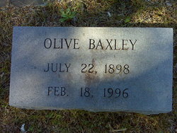 Olive Baxley 