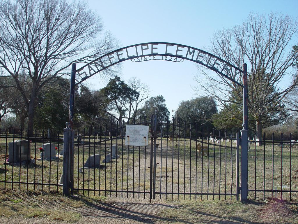 San Felipe de Austin Cemetery