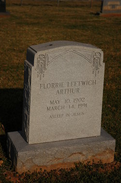 Florrie <I>Leftwich</I> Arthur 