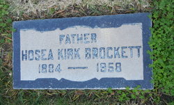Hosea Kirkpatrick Brockett 