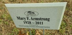 Mary Frances <I>Earp</I> Armstrong 