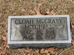 Cloah Ann <I>McCrary</I> Mitchell 
