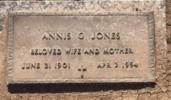 Annis G Jones 
