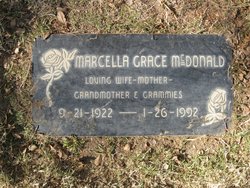 Marcella Grace <I>Watters</I> McDonald 