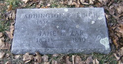 Jane E <I>Zar</I> Finch 