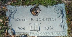 Willie E Johnston 