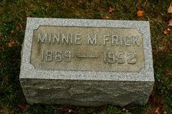 Minnie M. <I>Troutner</I> Frick 