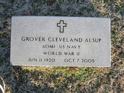 Grover Cleveland Alsup 