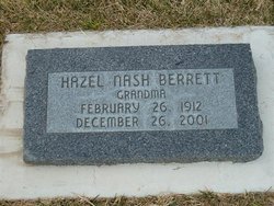 Hazel Larson <I>Nash</I> Berrett 