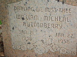 William Michael Auttonberry 