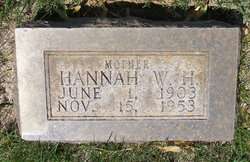 Hannah W.H. <I>Gronewold</I> Knoedler 