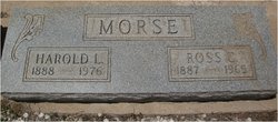 Ross George “Rossie” <I>Lyons</I> Morse 