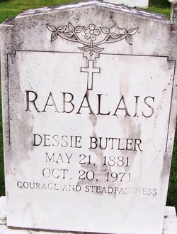 Dessie F. <I>Butler</I> Rabalais 