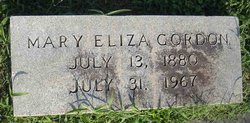 Mary Eliza Gordon 