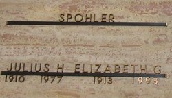 Elizabeth G <I>Zimmerman</I> Spohler 