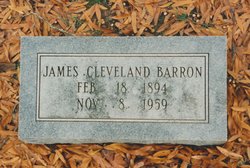 James Cleveland “Jim” Barron Sr.