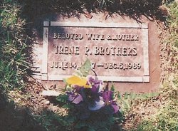 Gertrude “Irene” <I>Patterson</I> Brothers 