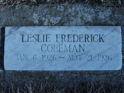 Leslie Frederick Coleman 