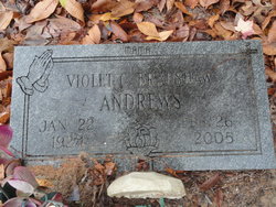 Violet Catherine <I>Bradshaw</I> Andrews 