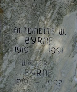 Marie Antoinette Wilma <I>Goeke</I> Byrne 